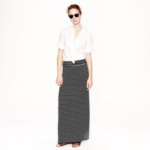J. Crew jersey maxi skirt